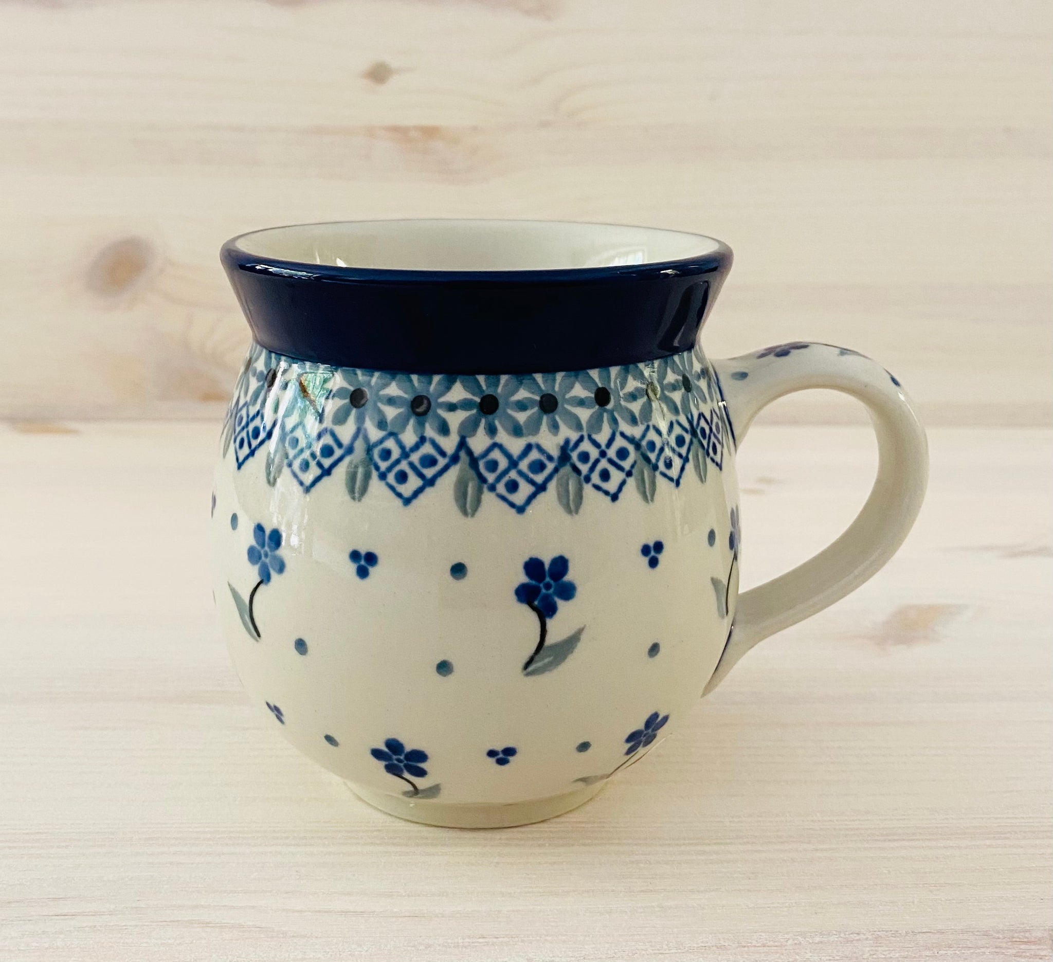 Muki 0,35l - kevätkukka ranskansininen