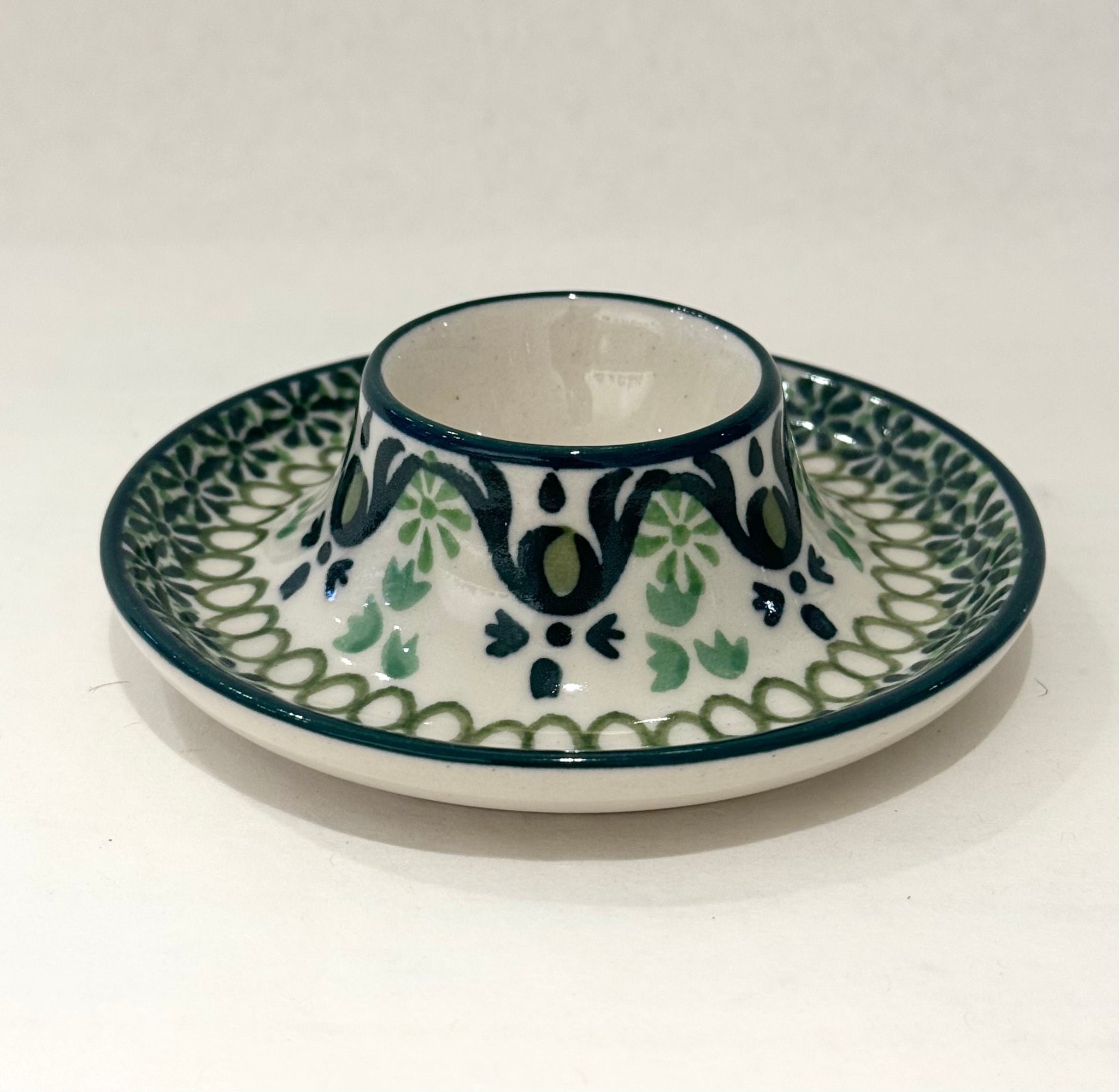Egg cup flat - nordic green