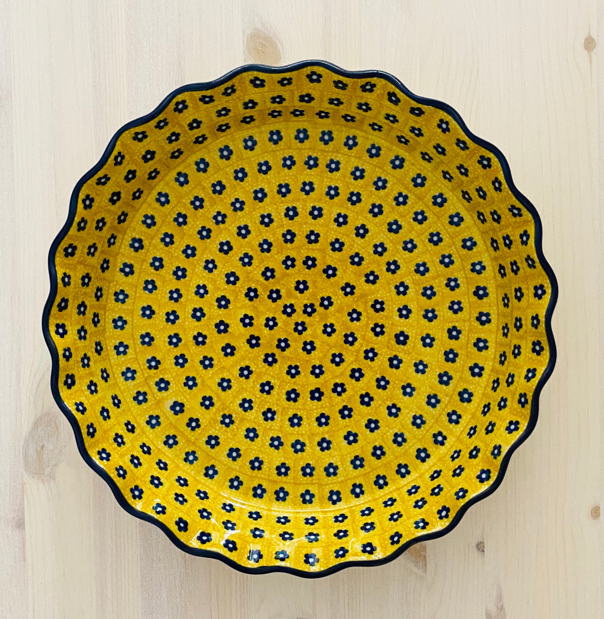 Pie pan 1 - sun