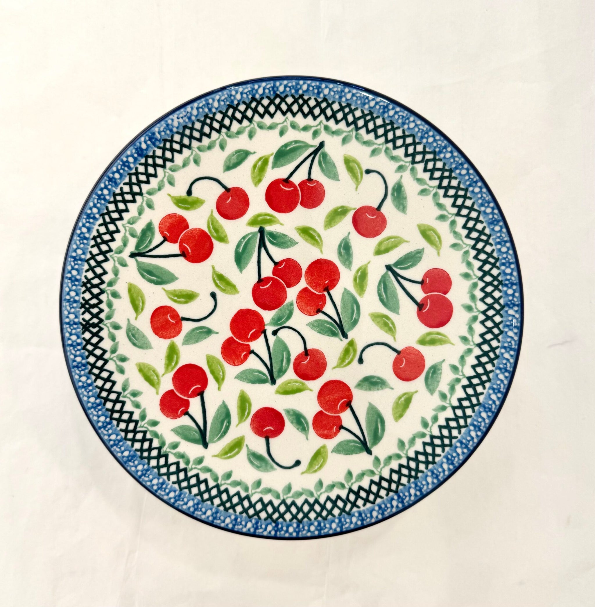 JALALLINEN KAKKUALUSTA 20cm - KIRSIKKAPIIRAKKA