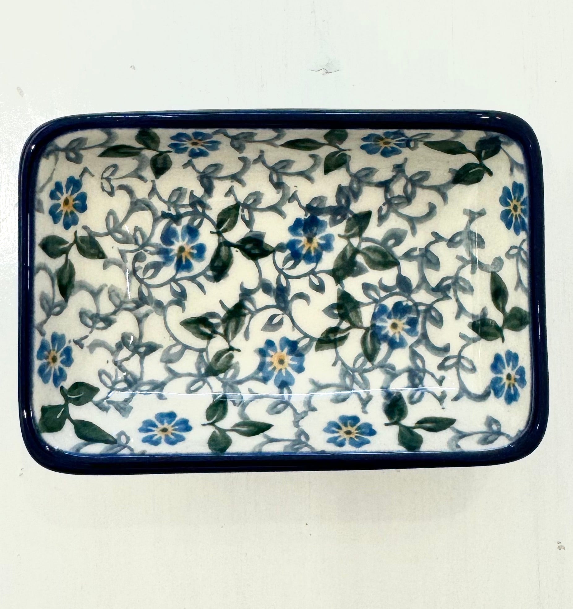 Soijadippikuppi 9,5 x 6,5cm - tähtikukka vaaleansininen