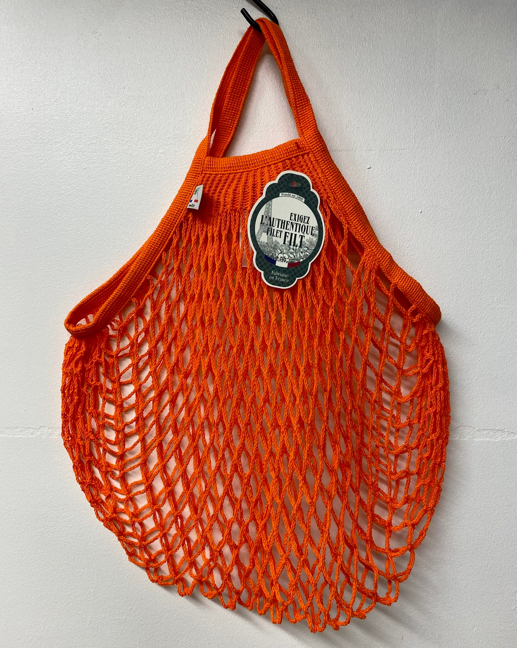 Mesh bag - orange