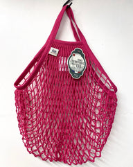 Mesh bag - fuchsia