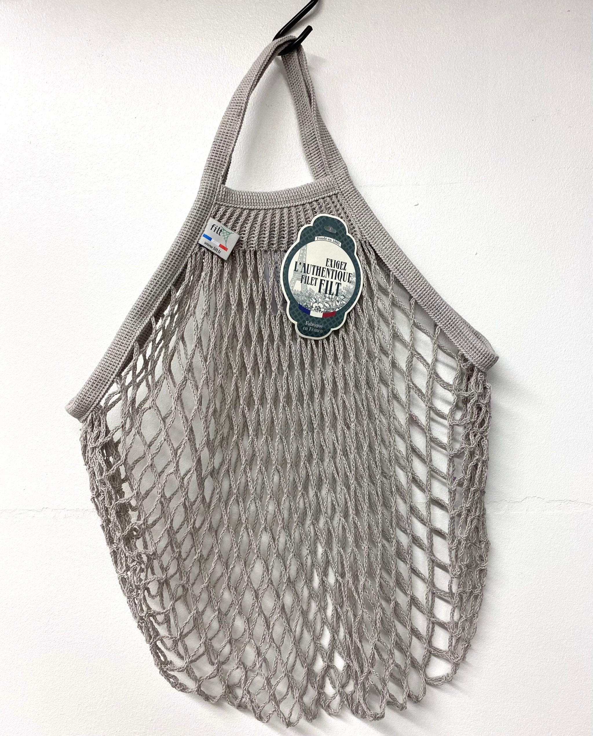 Mesh bag - silver