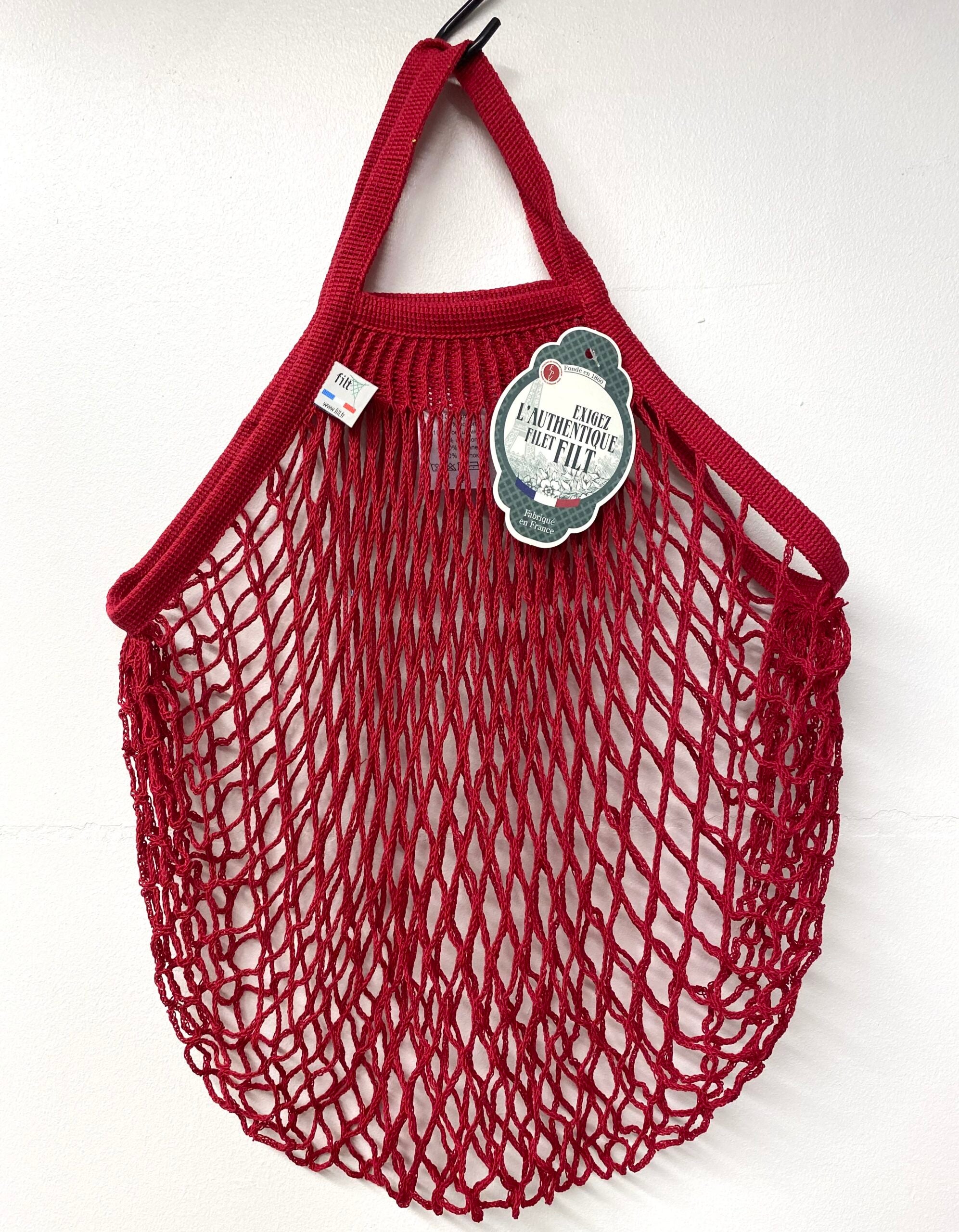 Mesh bag - red