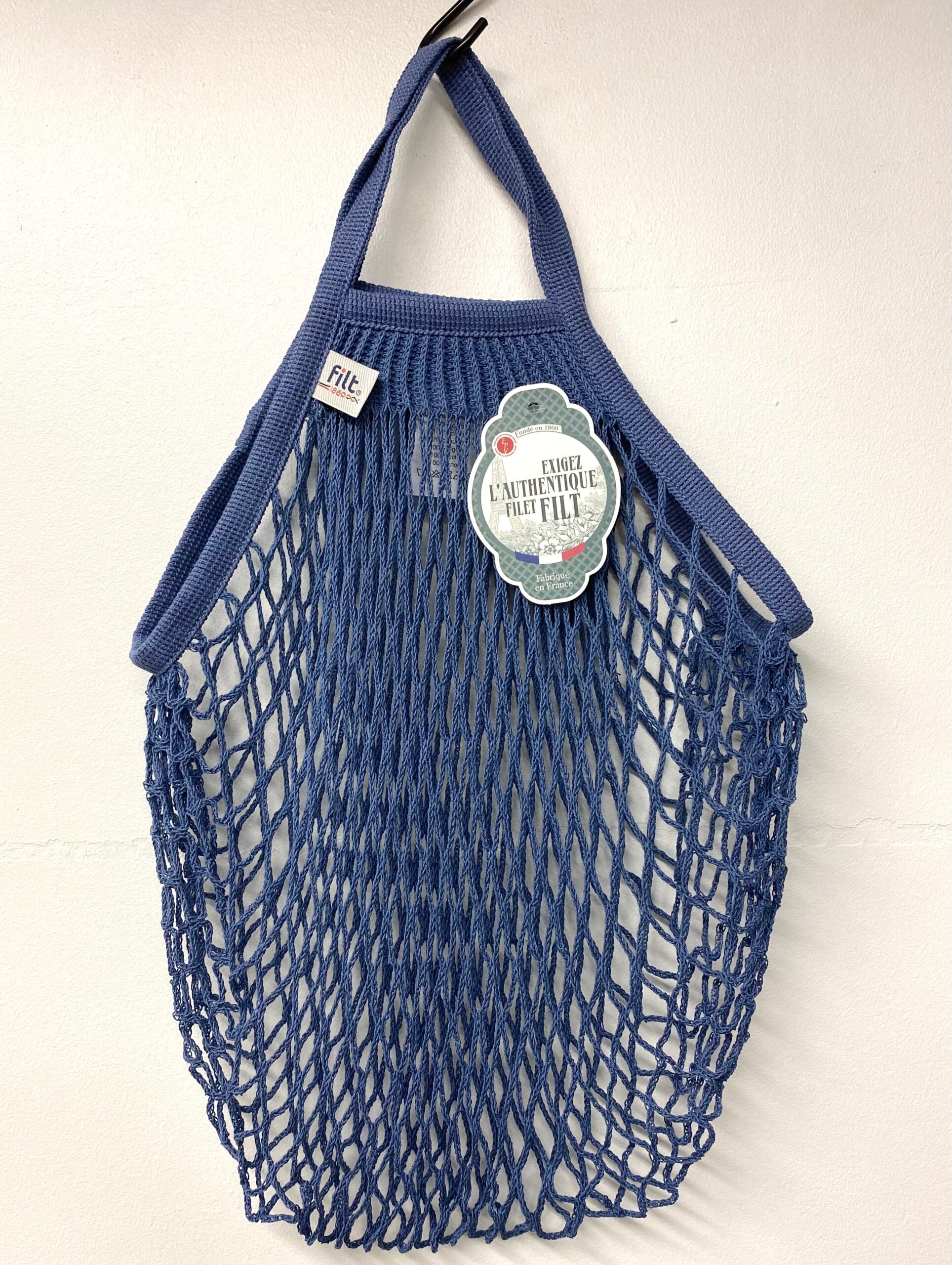 Mesh bag - French blue