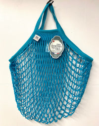 Mesh bag - turquoise