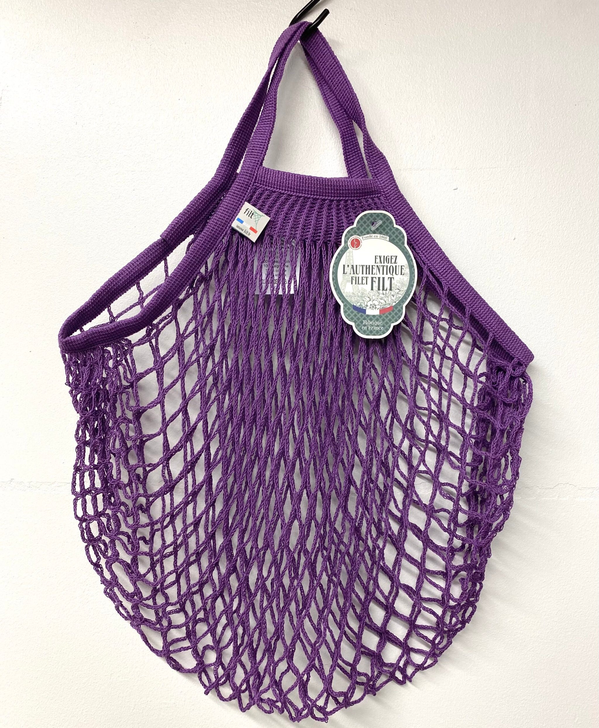 Mesh bag - purple