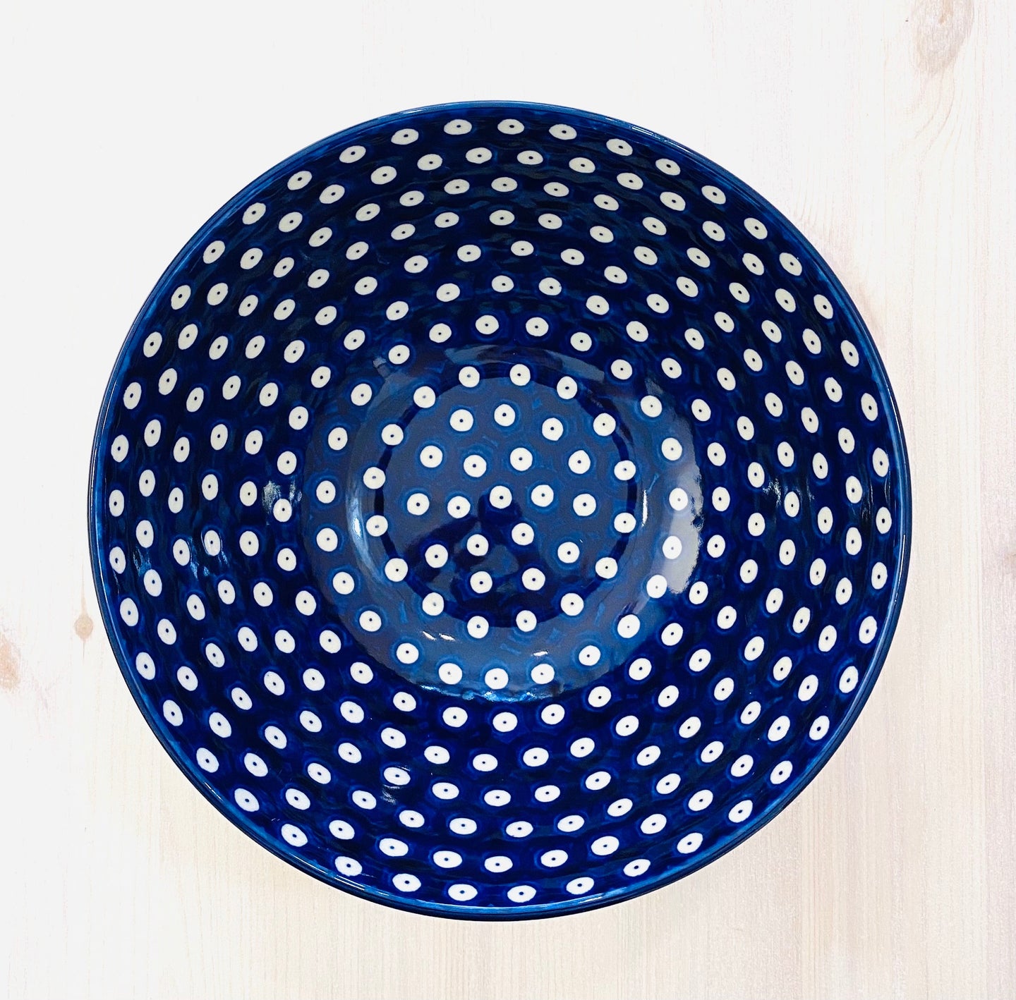 Klassisk skål 1,5 l - påfågelöga