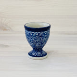 Egg cup with foot - sea