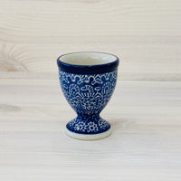 Egg cup with foot - sea