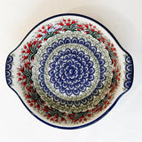 LIISA-UUNIVUOKA 0,8L - KELLOKUKKA PUNAINEN