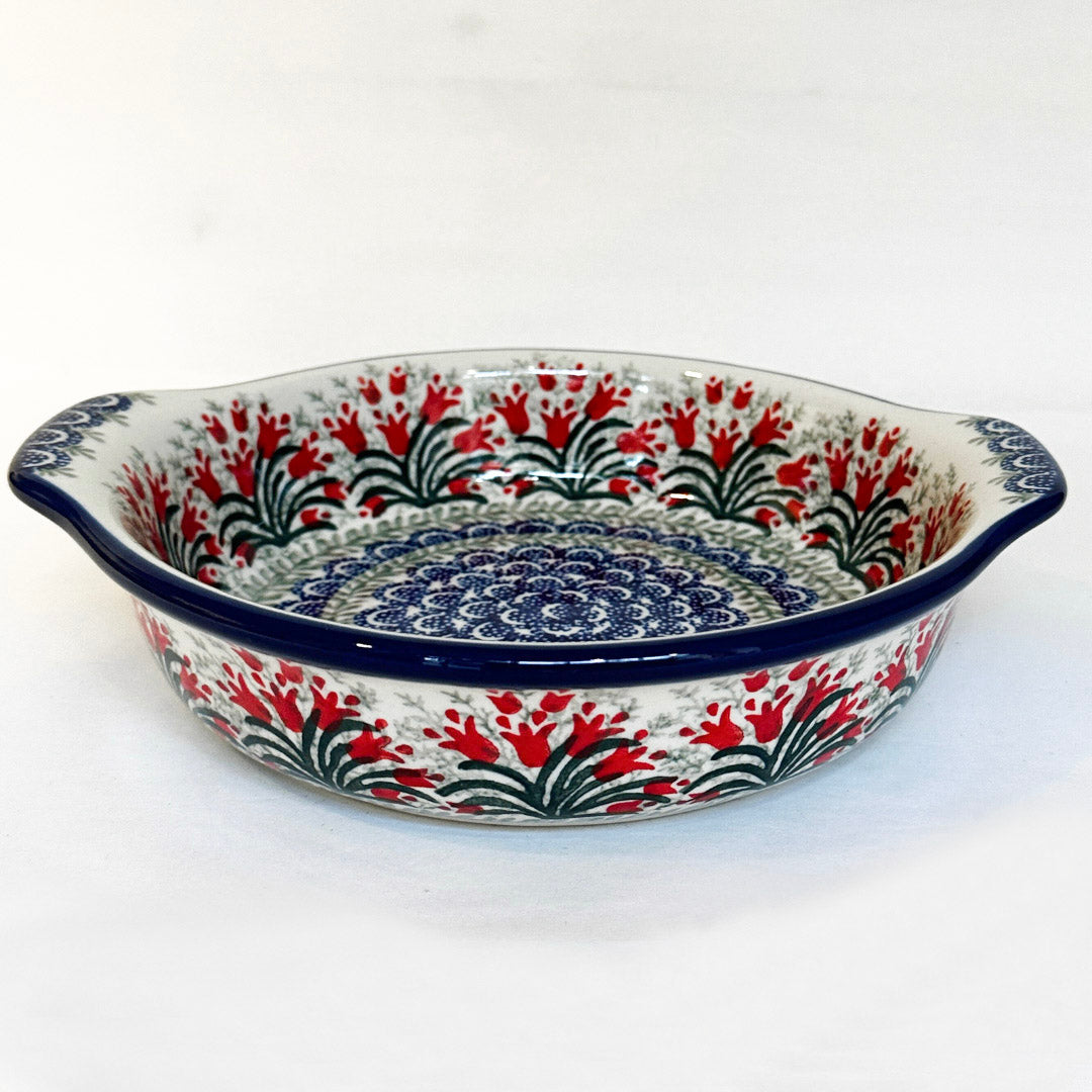 LIISA-UUNIVUOKA 0,8L - KELLOKUKKA PUNAINEN