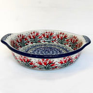 LIISA-UUNIVUOKA 0,8L - KELLOKUKKA PUNAINEN