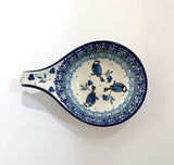 PYÖREÄ KAPUSTANLEPUUTIN - LINTU SININEN