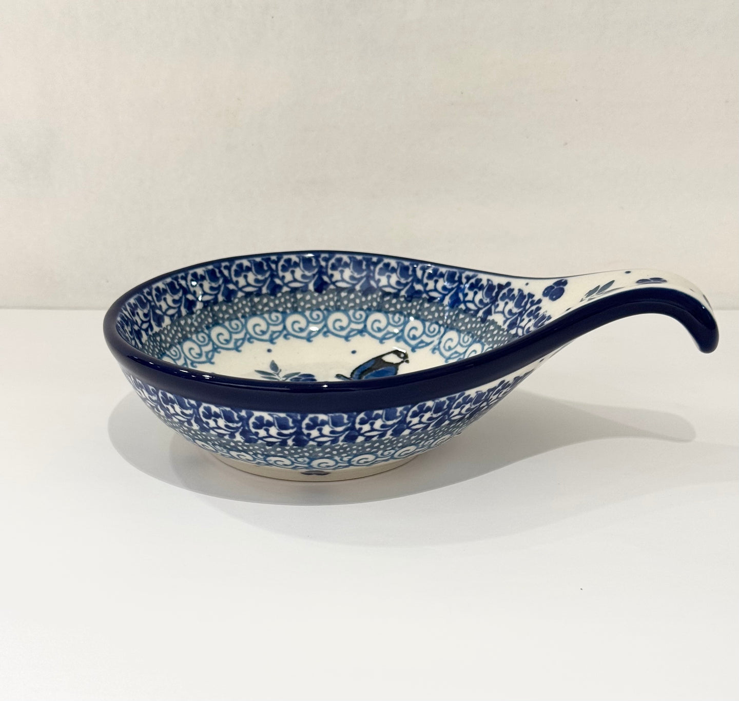 PYÖREÄ KAPUSTANLEPUUTIN - LINTU SININEN