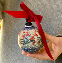 Christmas decoration - bellflower red