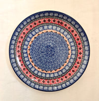 RUOKALAUTANEN ⌀25,5cm - AZTECH PUNAINEN