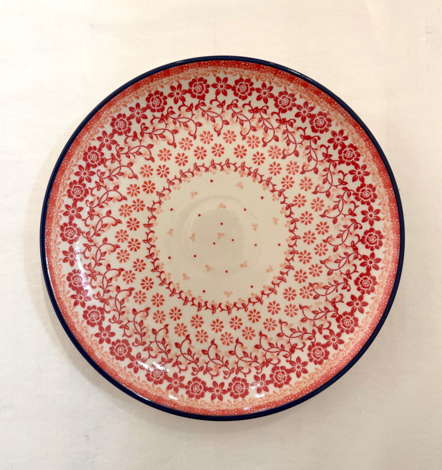 RUOKALAUTANEN ⌀25,5cm - RIVIERA PUNAINEN