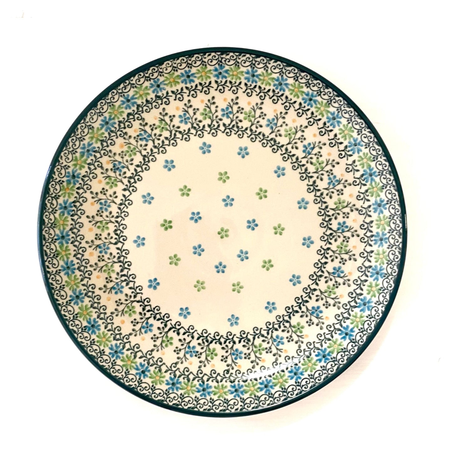 Ruokalautanen ⌀25,5cm - millefiori vihreä