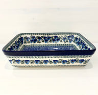 Oven dish 2.5l - violet blue