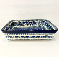 Oven dish 2.5l - violet blue