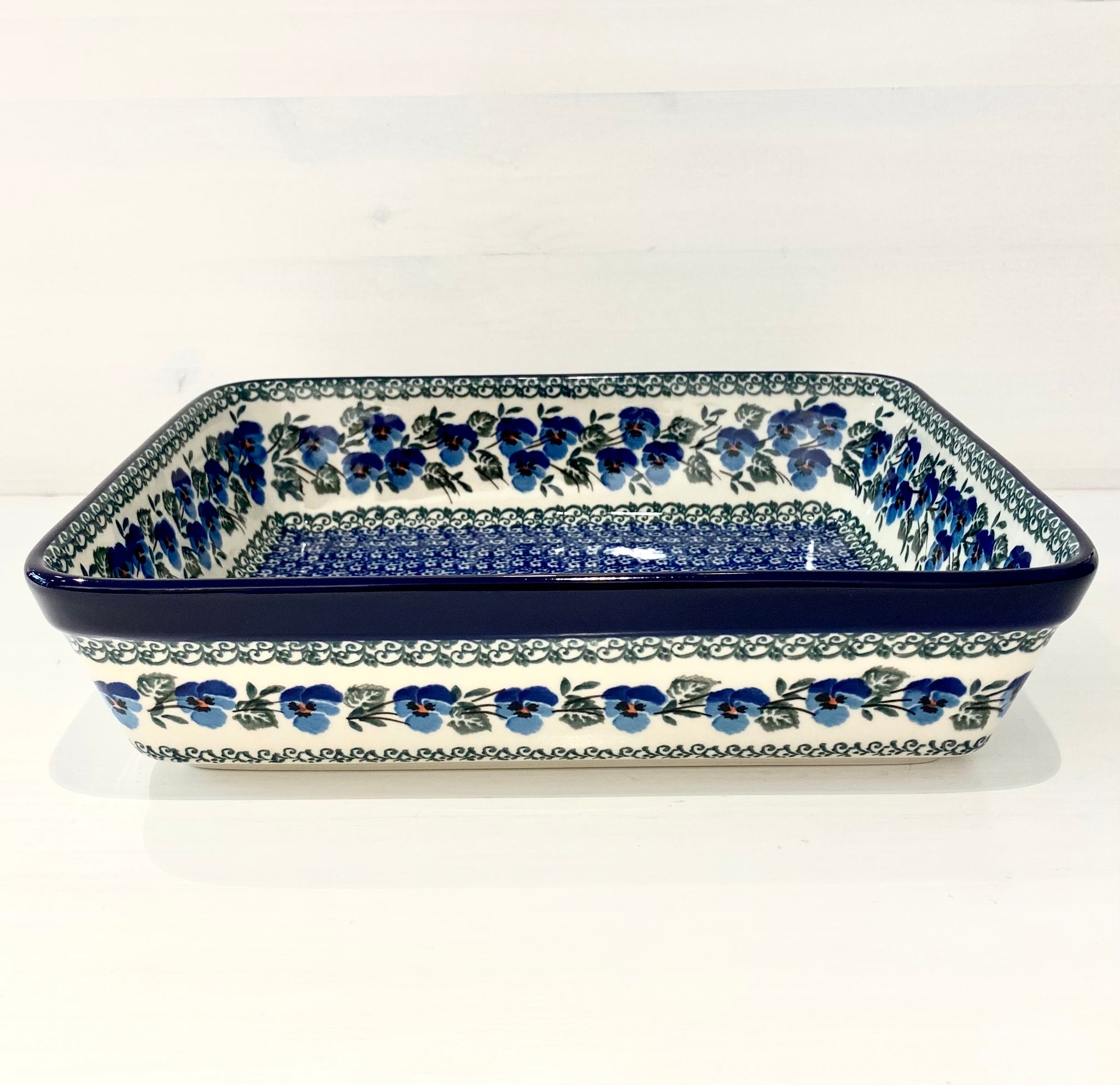 Oven dish 2.5l - violet blue