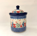 Jar with lid 0.6l - spring bloom