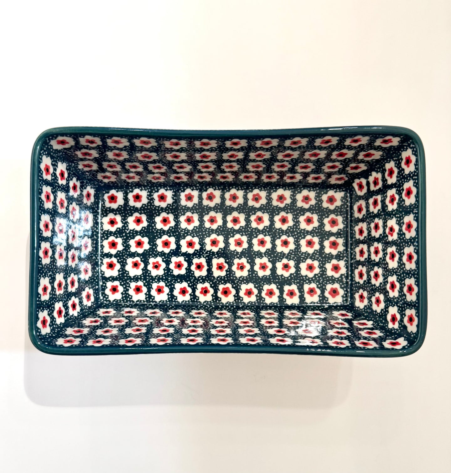 LEIPÄVUOKA 0,9L - KUKKAKETO VIHREÄ