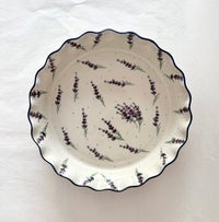 pie dish 1 - lavender