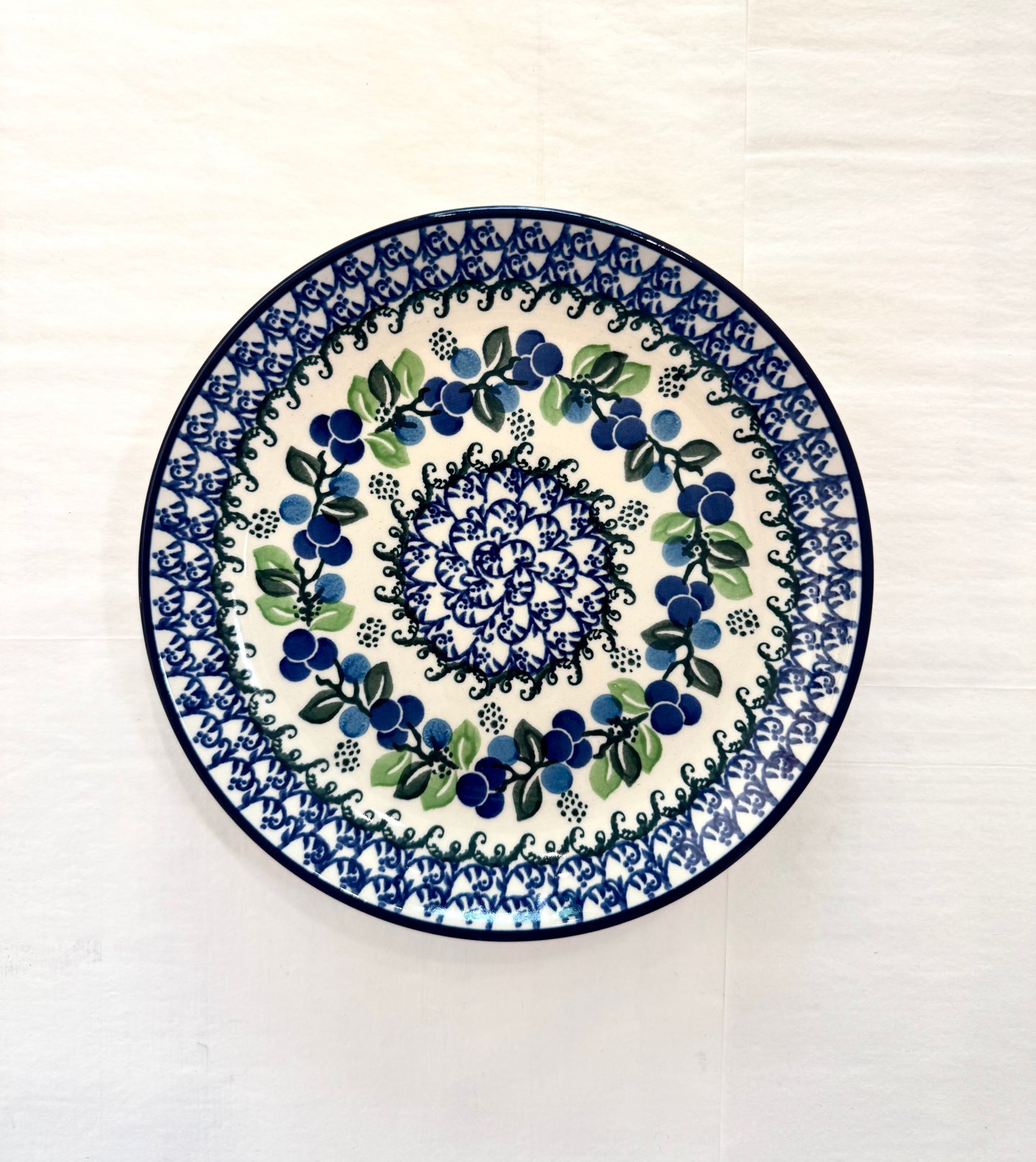 Cake plate ⌀19.5cm - sea