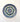 Cake plate ⌀19.5cm - sea