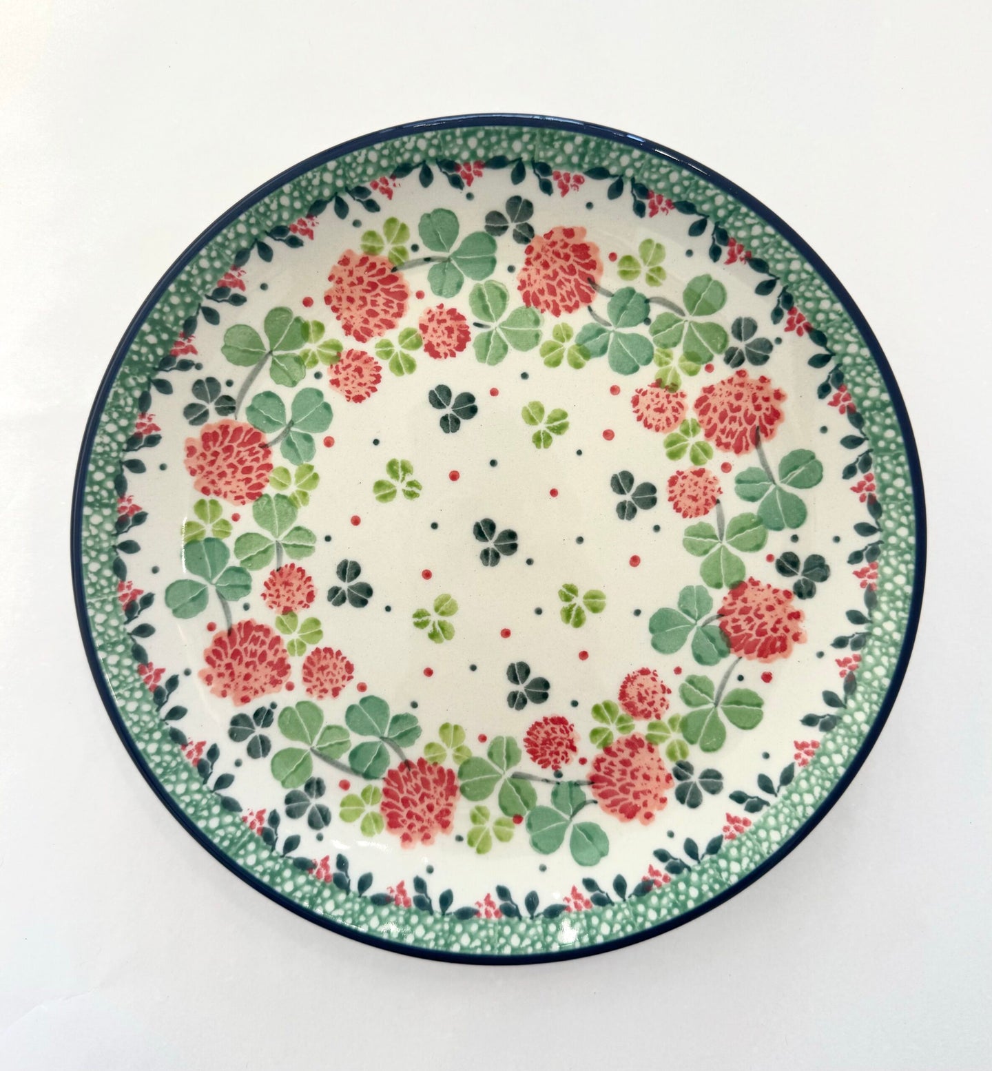 Cake plate ⌀19.5cm - clover
