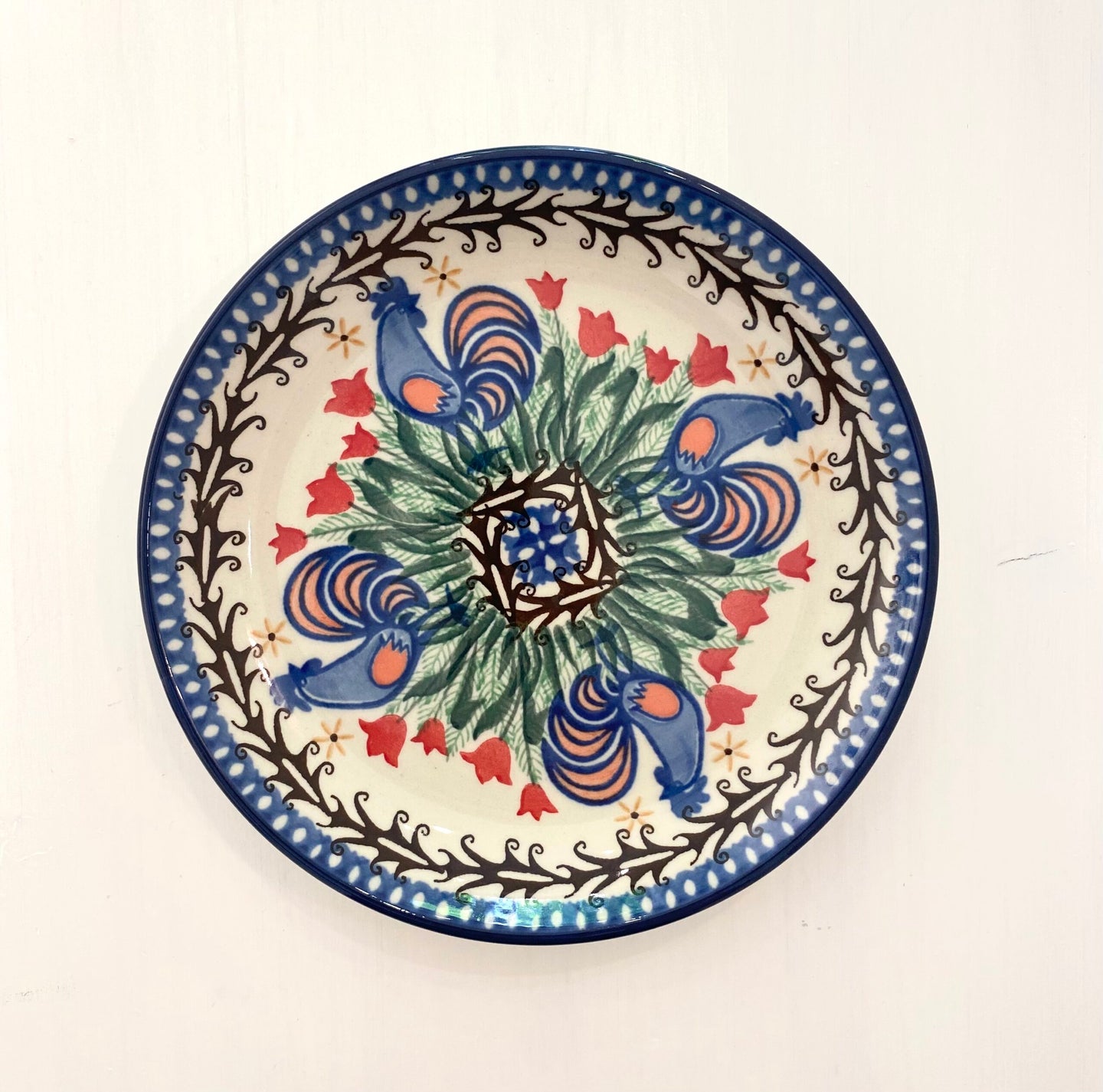 Kakkulautanen ⌀19,5cm - iloinen kanatarha