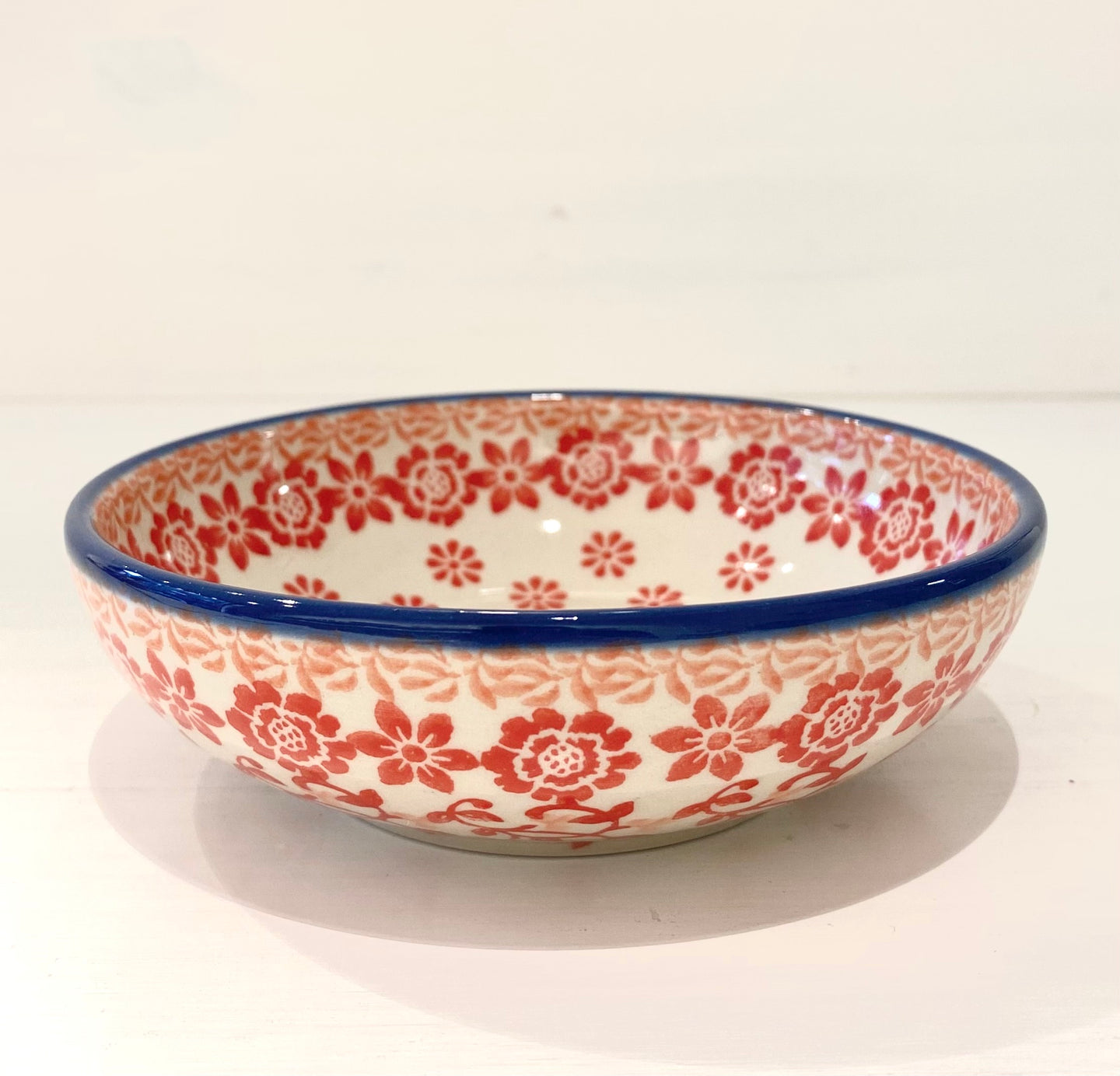 Flat bowl 0.25l - riviera red