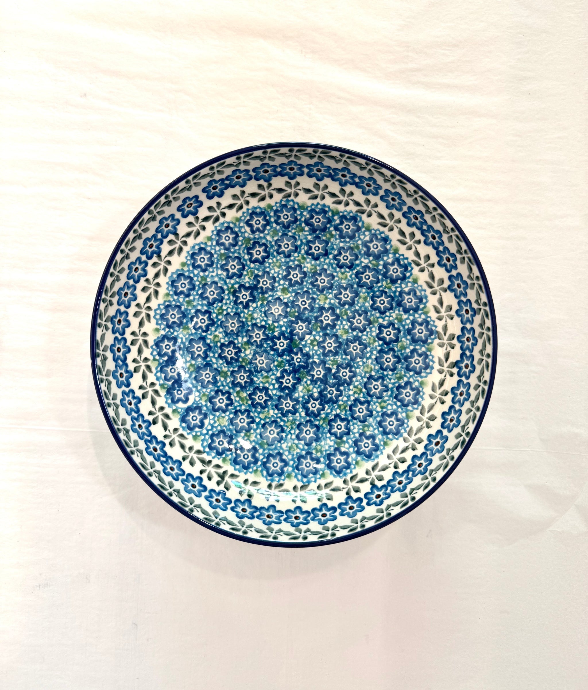 Flat bowl 1l - sea
