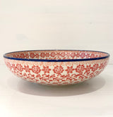 Flat bowl 1l - riviera red