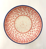 Flat bowl 1l - riviera red