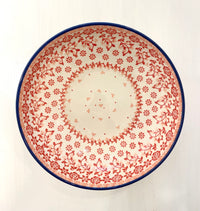 Flat bowl 1l - riviera red