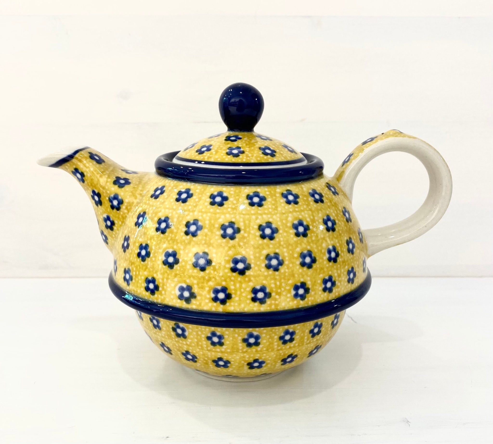 Cup &amp; saucer &amp; teapot - sun