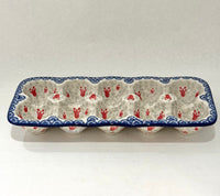 Egg cell 10 - bellflower red