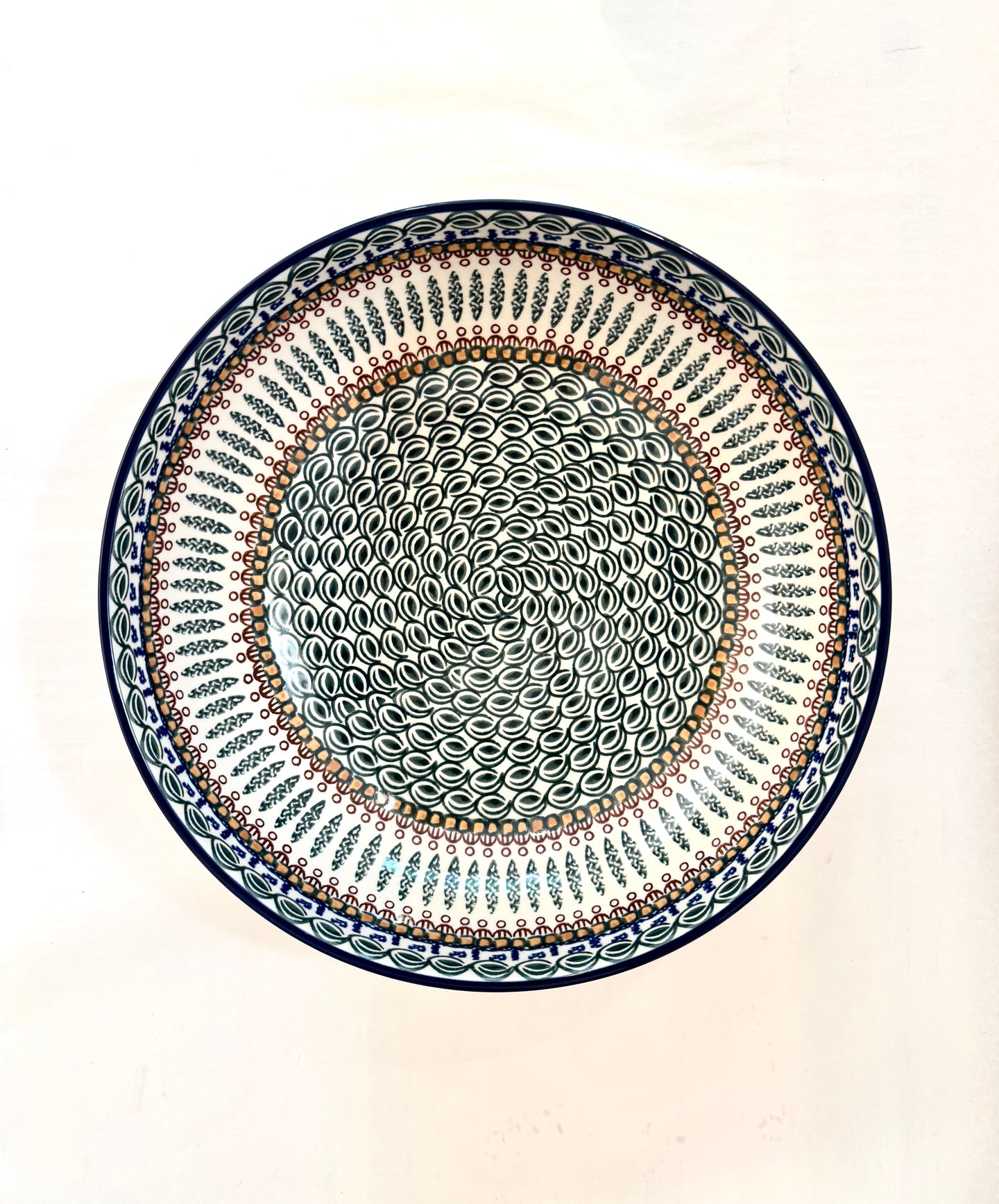 Flat bowl 2.5l - bamboo