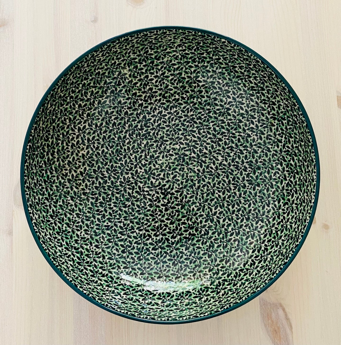 Flat bowl 2.5l - bamboo