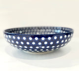 Flat bowl 2.5l - peacock eye