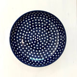 Flat bowl 2.5l - peacock eye