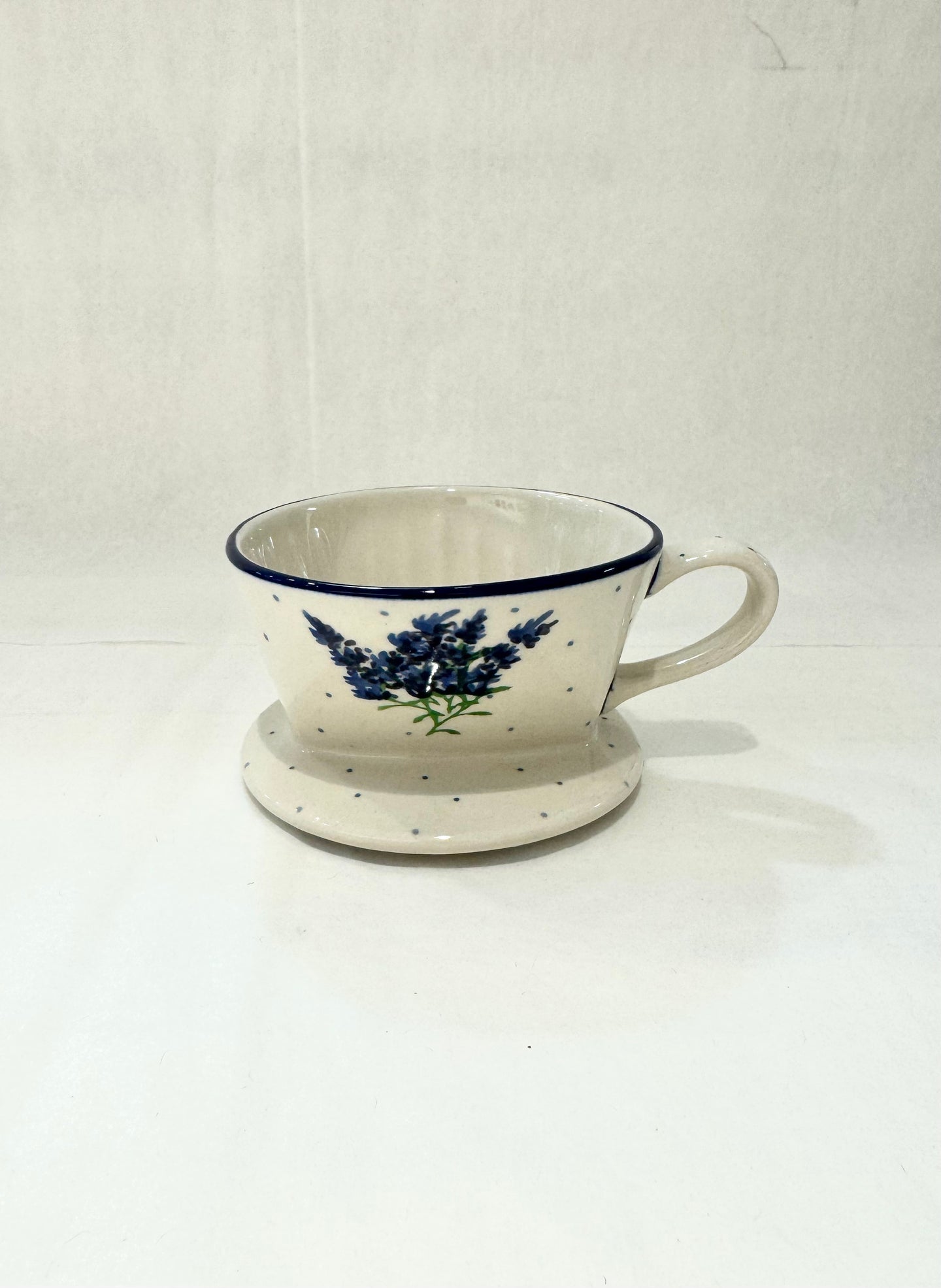 Ceramic coffee filter - blueberry