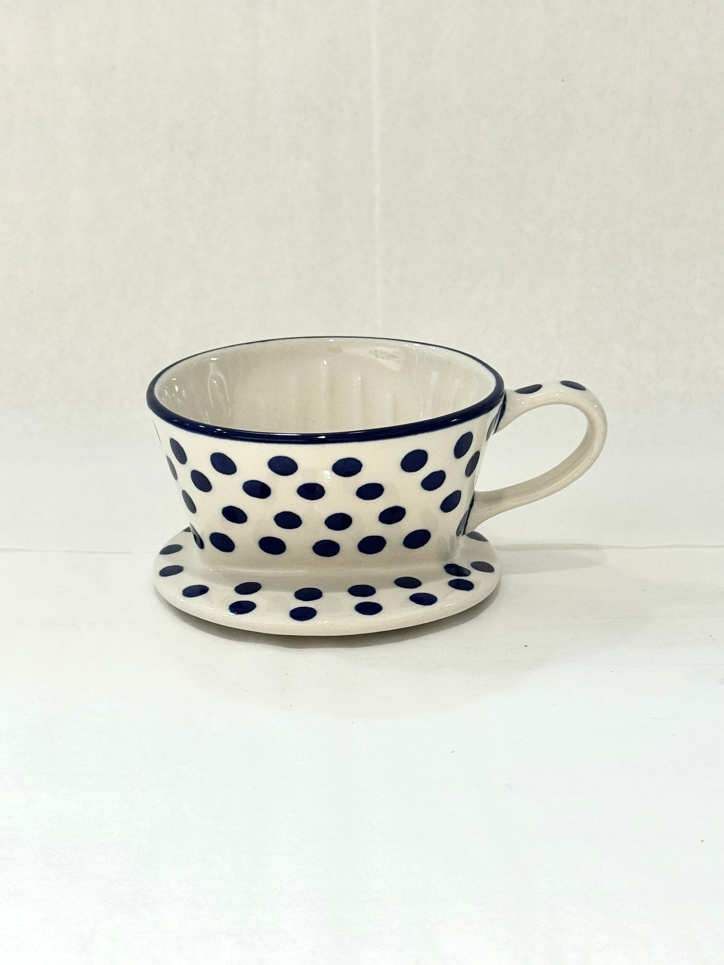 Ceramic coffee filter - blueberry