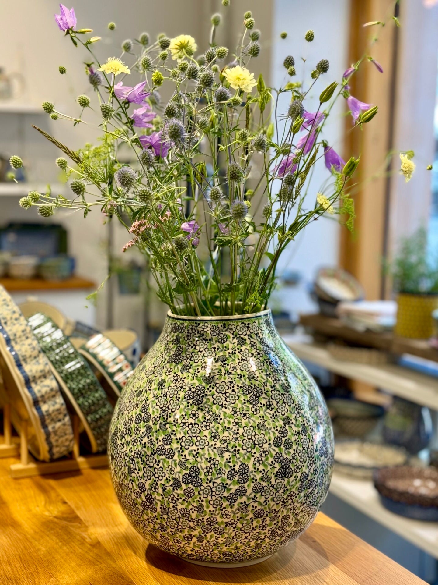 Kukkamaljakko 29,5cm - green tokyo