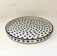 MATALAREUNAINEN TARJOILULAUTANEN  ⌀25,5cm -  PIENI RAKKAUS