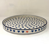 MATALAREUNAINEN TARJOILULAUTANEN  ⌀25,5cm -  PIENI RAKKAUS